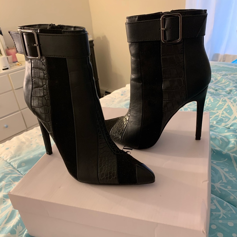 JustFab Tori Stiletto Bootie